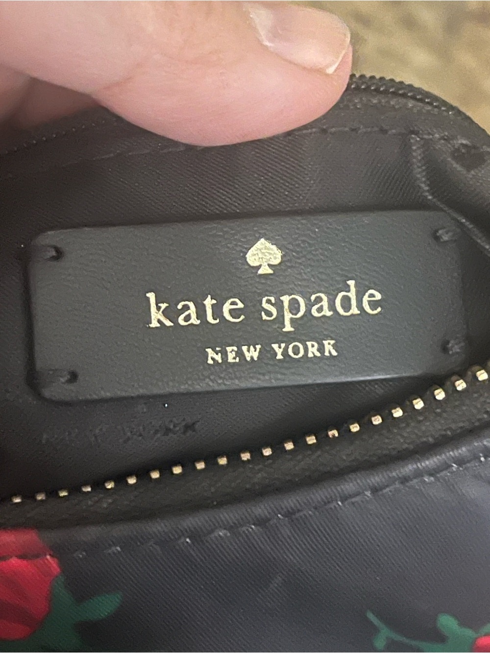 EUC Kate Spade nylon Chelsea Rose Crossbody Bag & Coin Purse - Picture 14 of 14